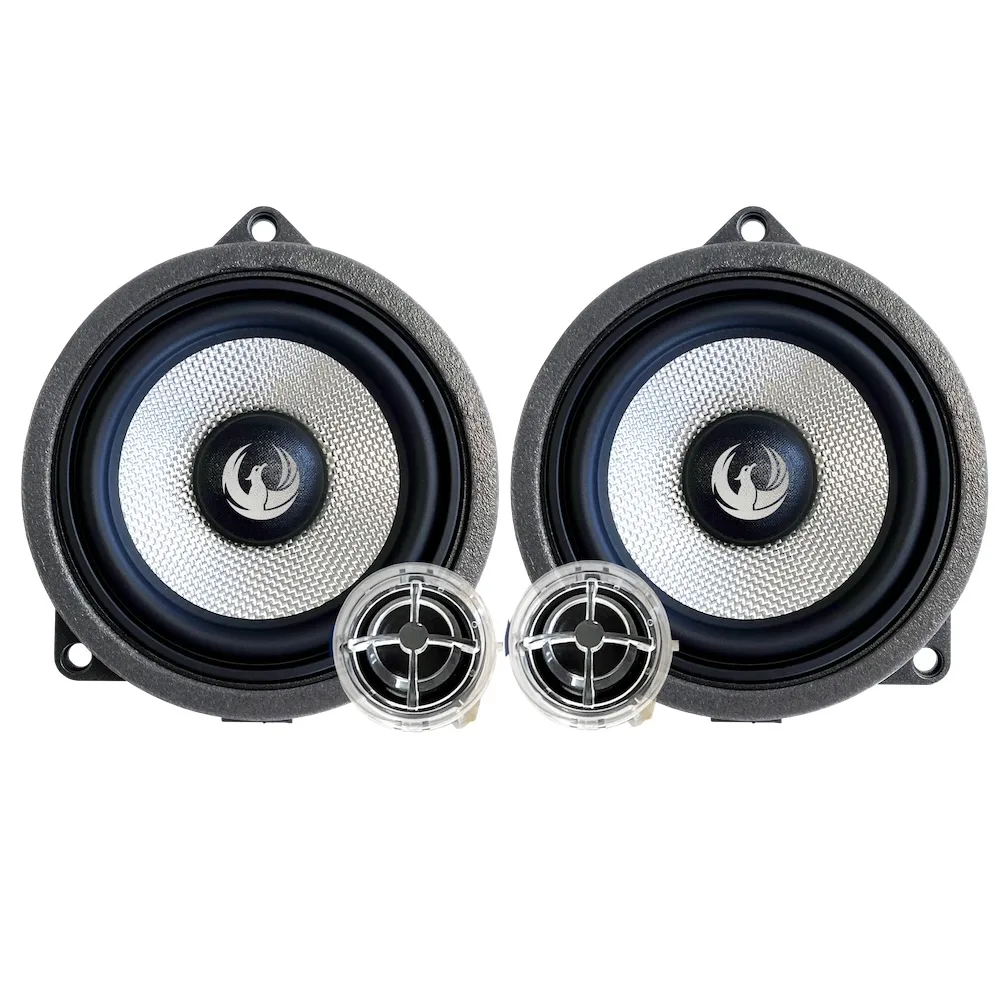 Phoenix Gold ZDSB100CS BMW 4″ Component Speaker Upgrade Kit with Plug-and-Play Harness – Rivonia Car Sound