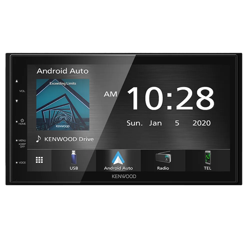 Kenwood DMX5020S Double DIN Multimedia Receiver with Apple CarPlay, Android Auto and Bluetooth - Rivonia Car Sound