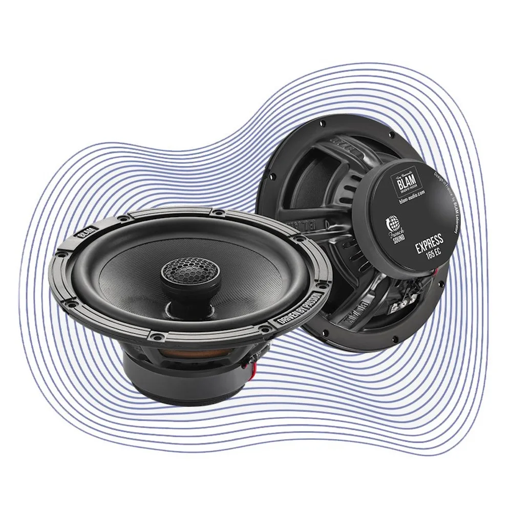 BLAM 165EC 165mm Signature Series Coaxial Speakers – OEM Fit High-Fidelity Car Audio – Rivonia Car Sound