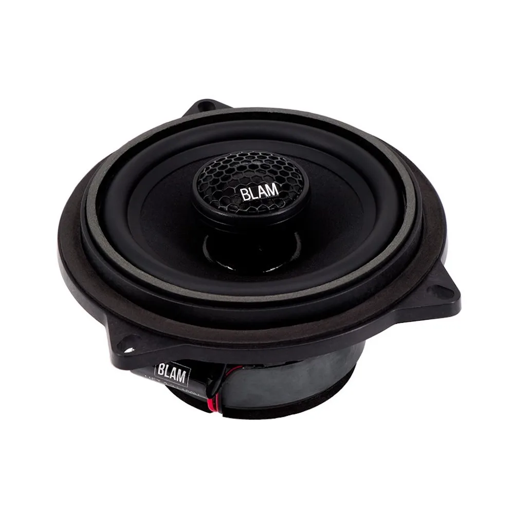BLAM BM 100 FC Plug and Play 100mm Coaxial Speaker Kit for BMW – OEM Audio Upgrade – Rivonia Car Sound