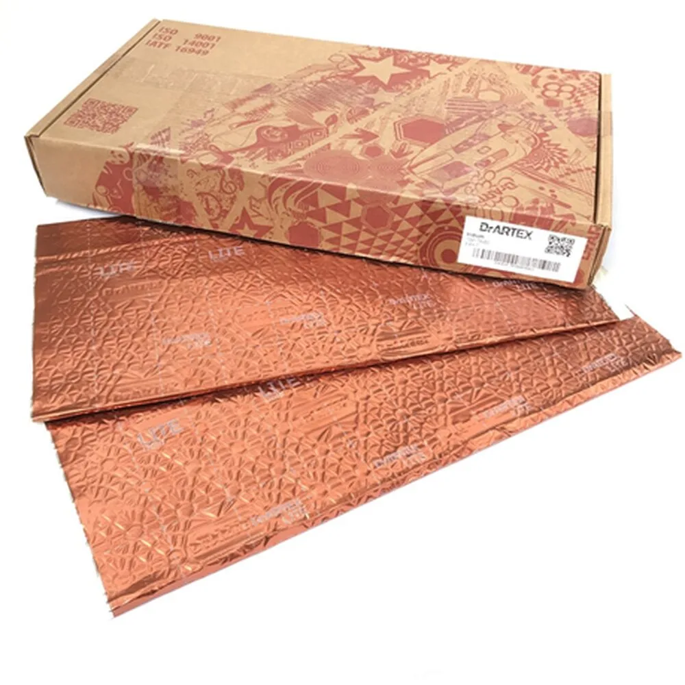 DRA Earth 2.0mm Iridium Medium Sound Dampening Mat – 10 Sheet Pack for Automotive Noise Reduction – Rivonia Car Sound
