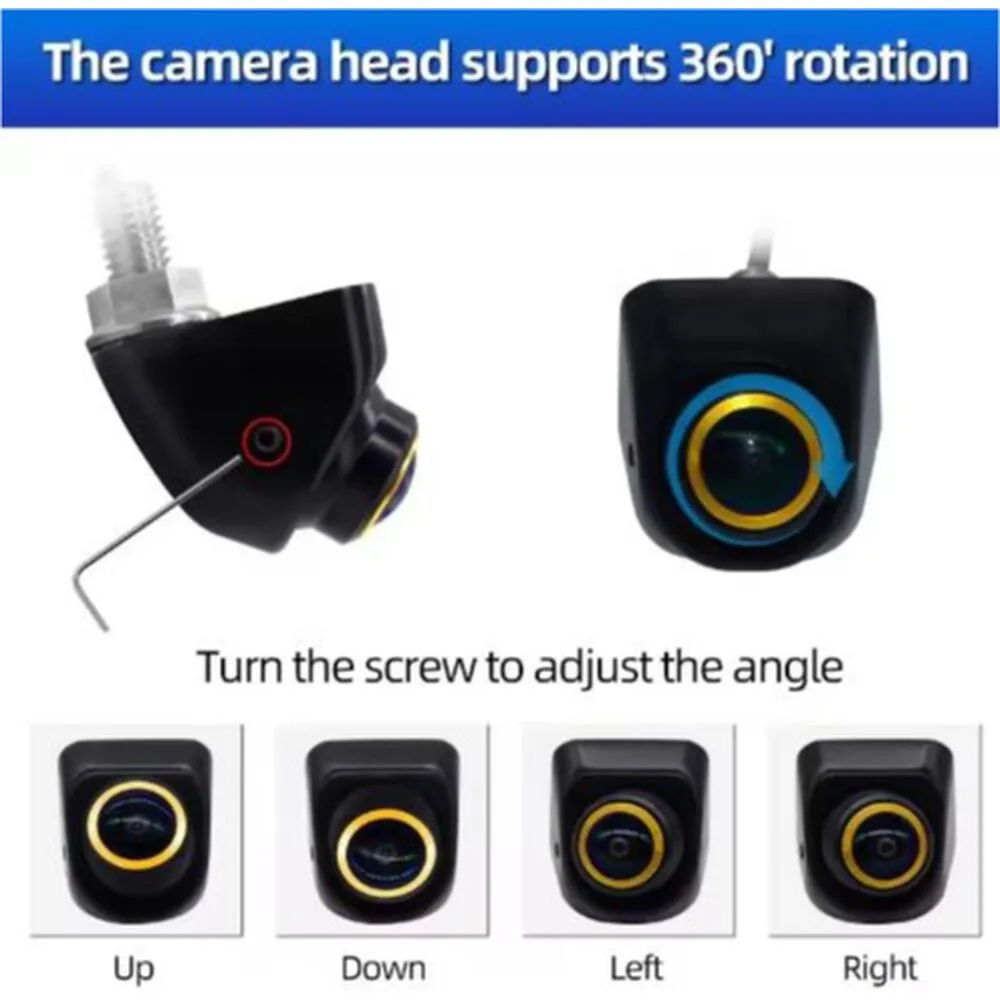 QC-HL-08 1080P AHD Adjustable 170° Rear View Backup Camera – Rivonia Car Sound
