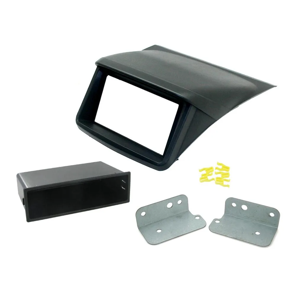 Connects2 CT23MT12 Mitsubishi Double DIN Fascia Plate Black