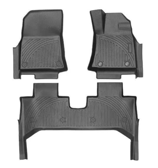 BYD Shark Rubber Interior Floor Mat Set Front and Rear – Rivonia Car Sound