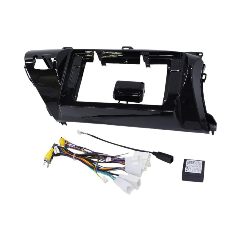 Toyota Hilux 9 inch radio fascia trim plate for aftermarket head unit installation