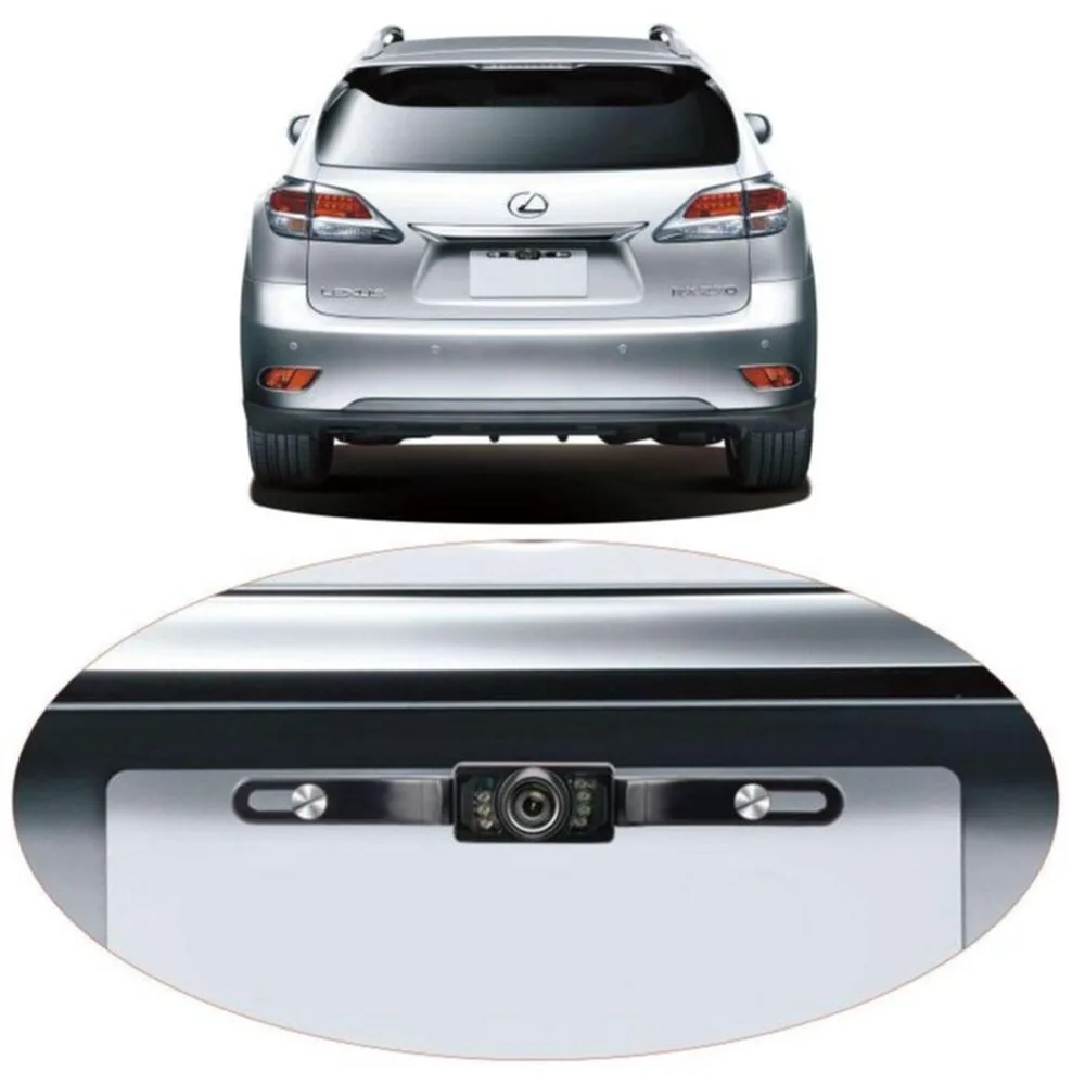 QC-HL-09 IR LED Night Vision License Plate Frame Reversing Backup Camera – Rivonia Car Sound