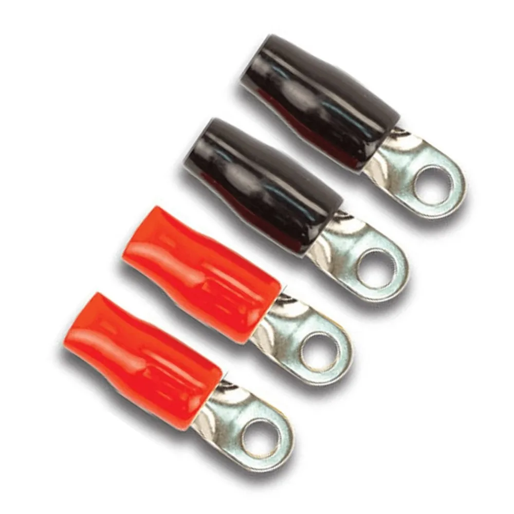 Stinger SPT5144 4 Gauge to 6mm Ring Terminals with Shoc-Krome Finish – Rivonia Car Sound
