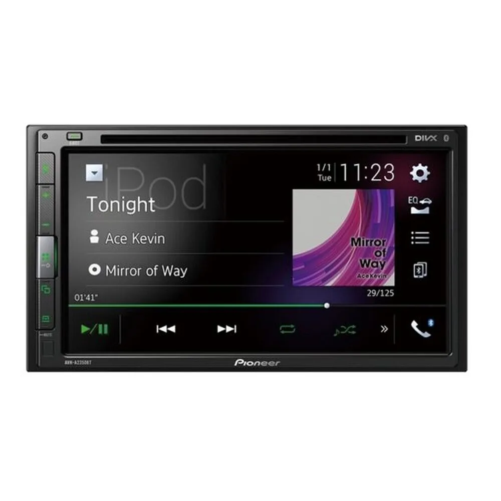 Pioneer AVH-A2350BT 6.8-Inch Double DIN Multimedia Receiver