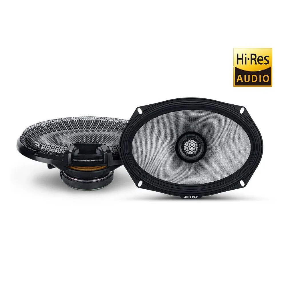 Alpine R2-S69 6x9 Inch R-Series Coaxial Speaker Set
