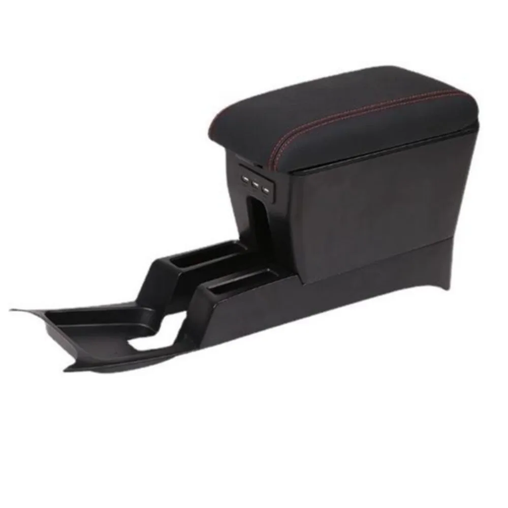 VW Polo Centre Console Armrest PJ-VW-04 with USB Charging Ports