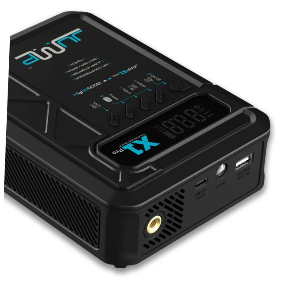 JMP X1 Pro 4-in-1 Jump Starter and Air Compressor Device