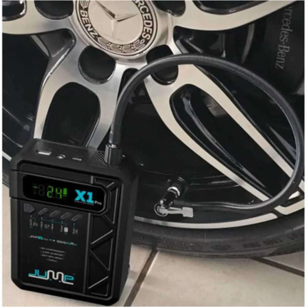 JMP X1 Pro Jump Starter & Air Compressor 4-in-1 1500A