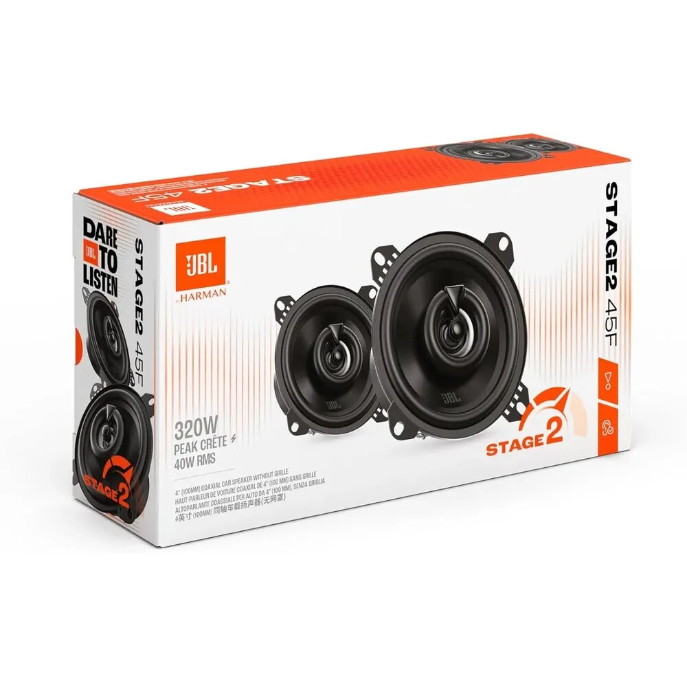 JBL Stage2 45F 4-Inch 2-Way Coaxial Car Speakers – Rivonia Car Sound
