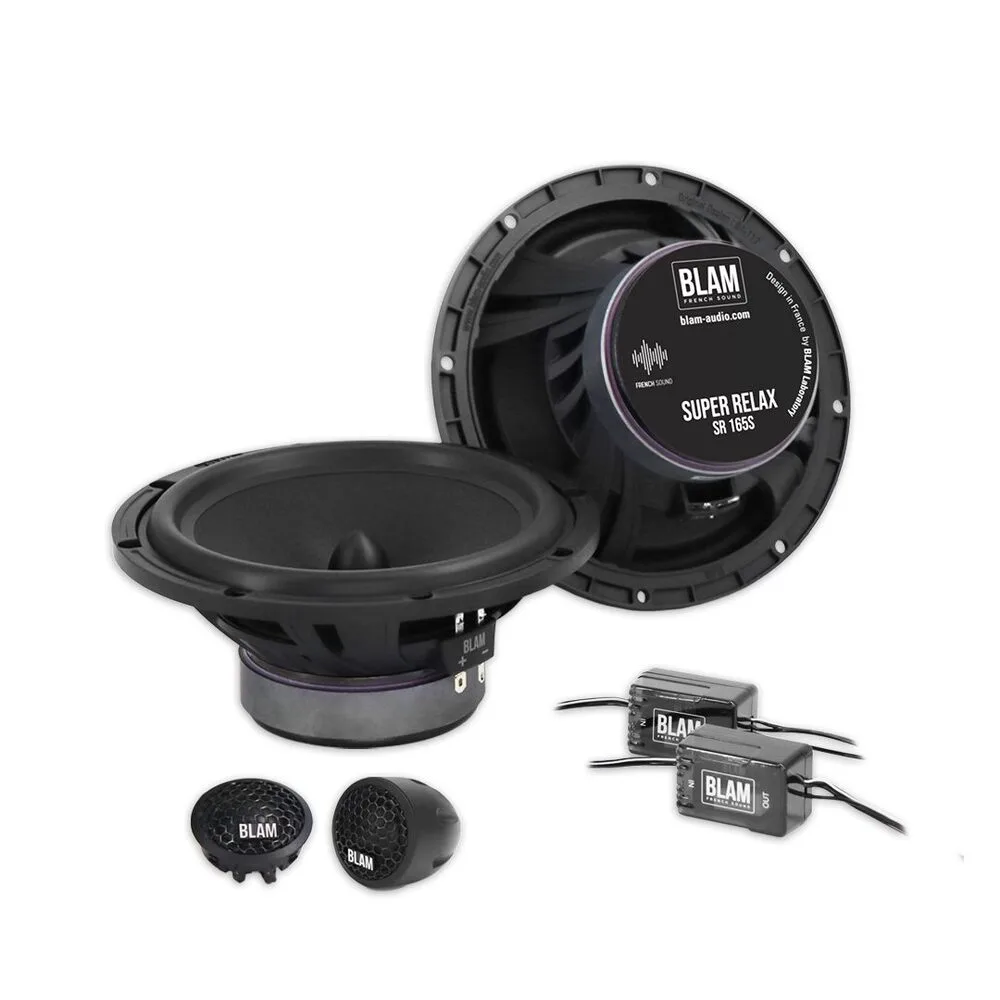 BLAM SR165S 165mm 2-Way Component Speaker Kit – Rivonia Car Sound
