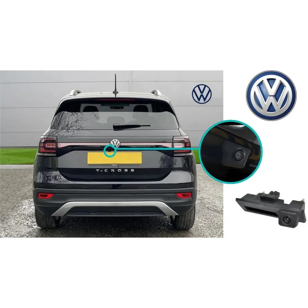 VW T-Cross Rear View Camera Kit Lowline with Boot Handle Camera