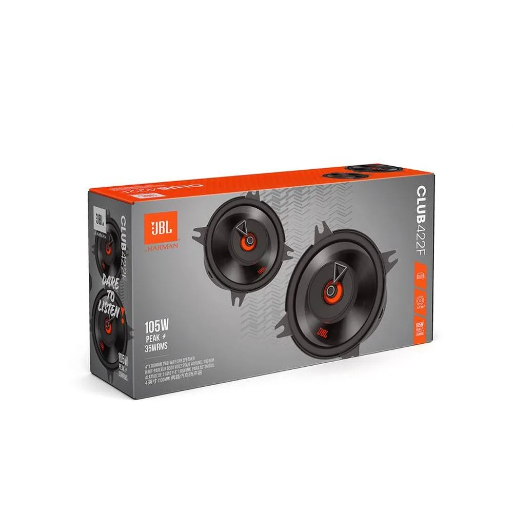 JBL Club 422F 4-Inch 2-Way Car Speakers – Rivonia Car Sound