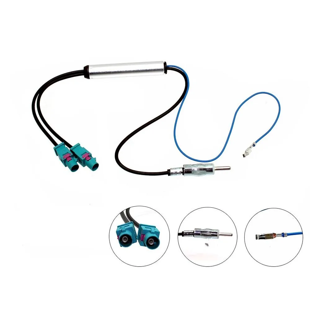 Connects2 CT27AA25 Twin Fakra to DIN Antenna Adapter – Rivonia Car Sound
