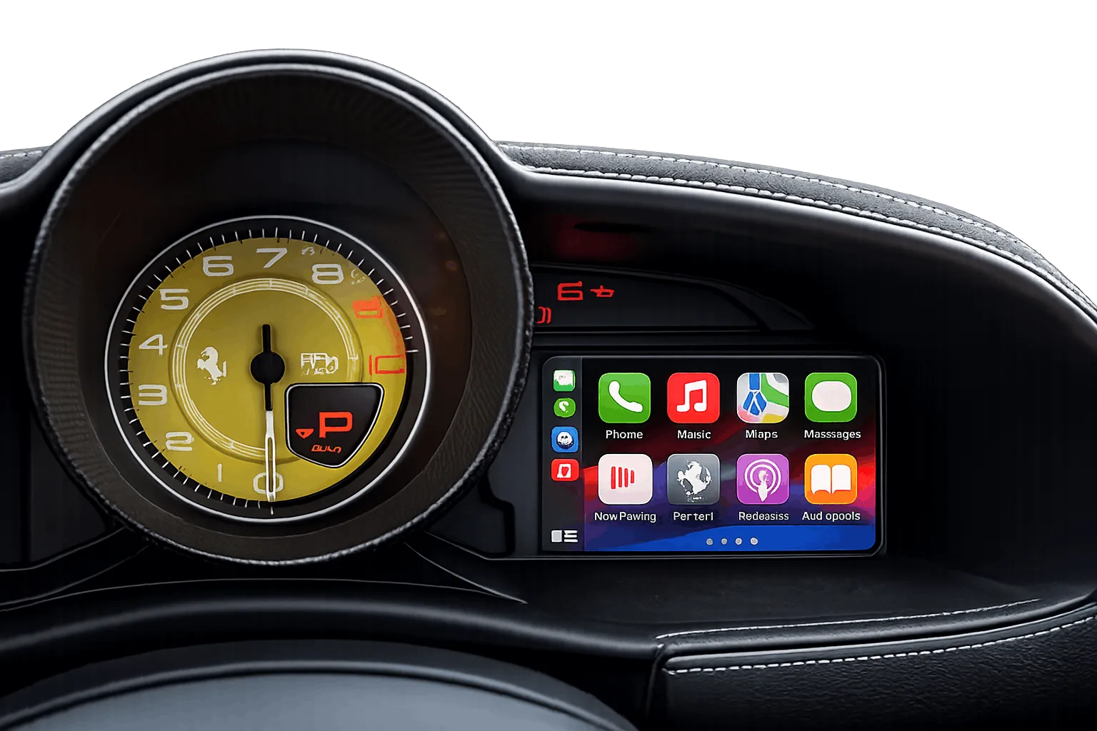 Ferrari 458 Apple Carplay / Android Auto Add-On Module - Rivonia Car Sound