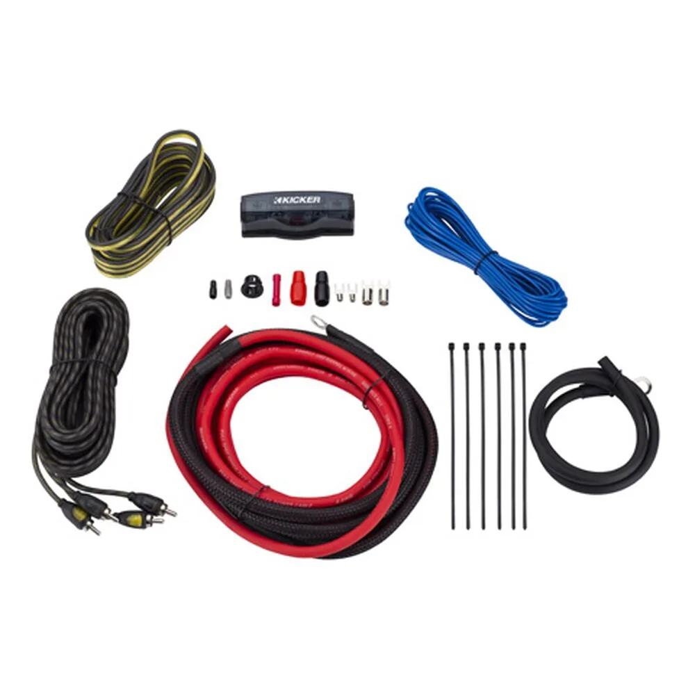 Kicker 47VK6 6AWG 2-Channel Amplifier Wiring Kit – Rivonia Car Sound