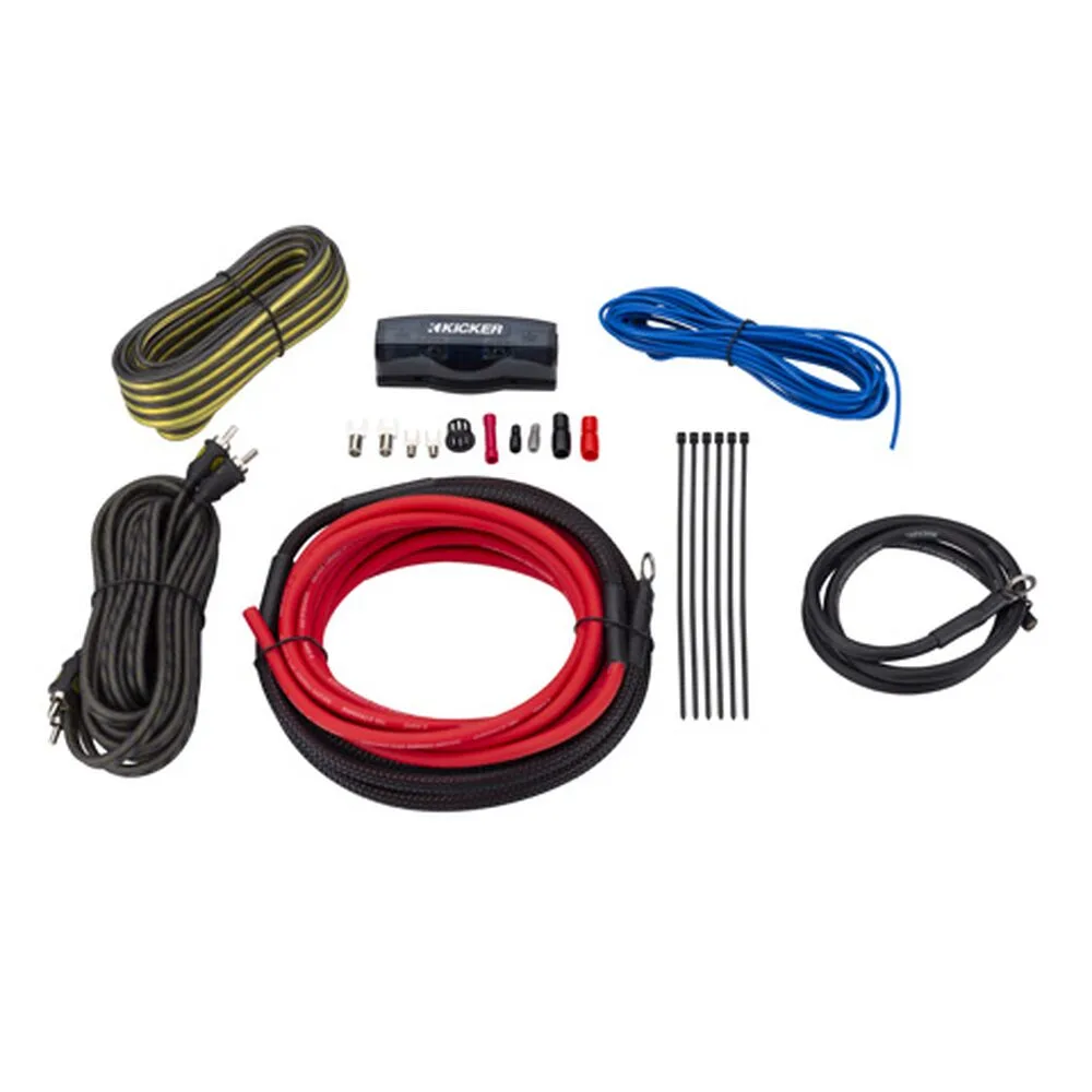 Kicker 47VK8 8AWG 2-Channel Amplifier Wiring Kit – Rivonia Car Sound