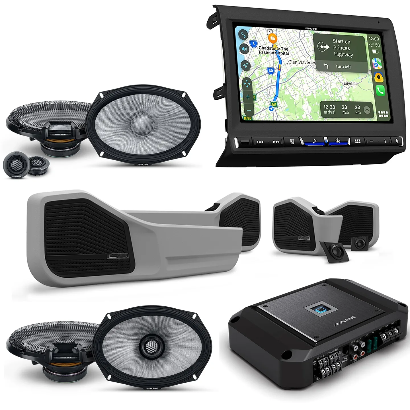 Alpine LC70 Premium System Land Cruiser 70 Series Complete Audio Upgrade - Rivonia Car Sound