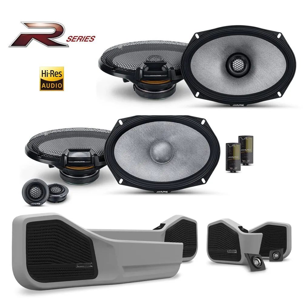Alpine LC70-R269P R2-Series Premium Speaker System for Toyota LandCruiser 76 and 79 Series - Rivonia Car Sound