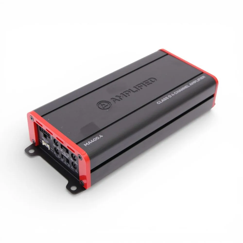 Amplified MA400.4 4-Channel Class AB Car Amplifier 100W RMS x4 - Rivonia Car Sound