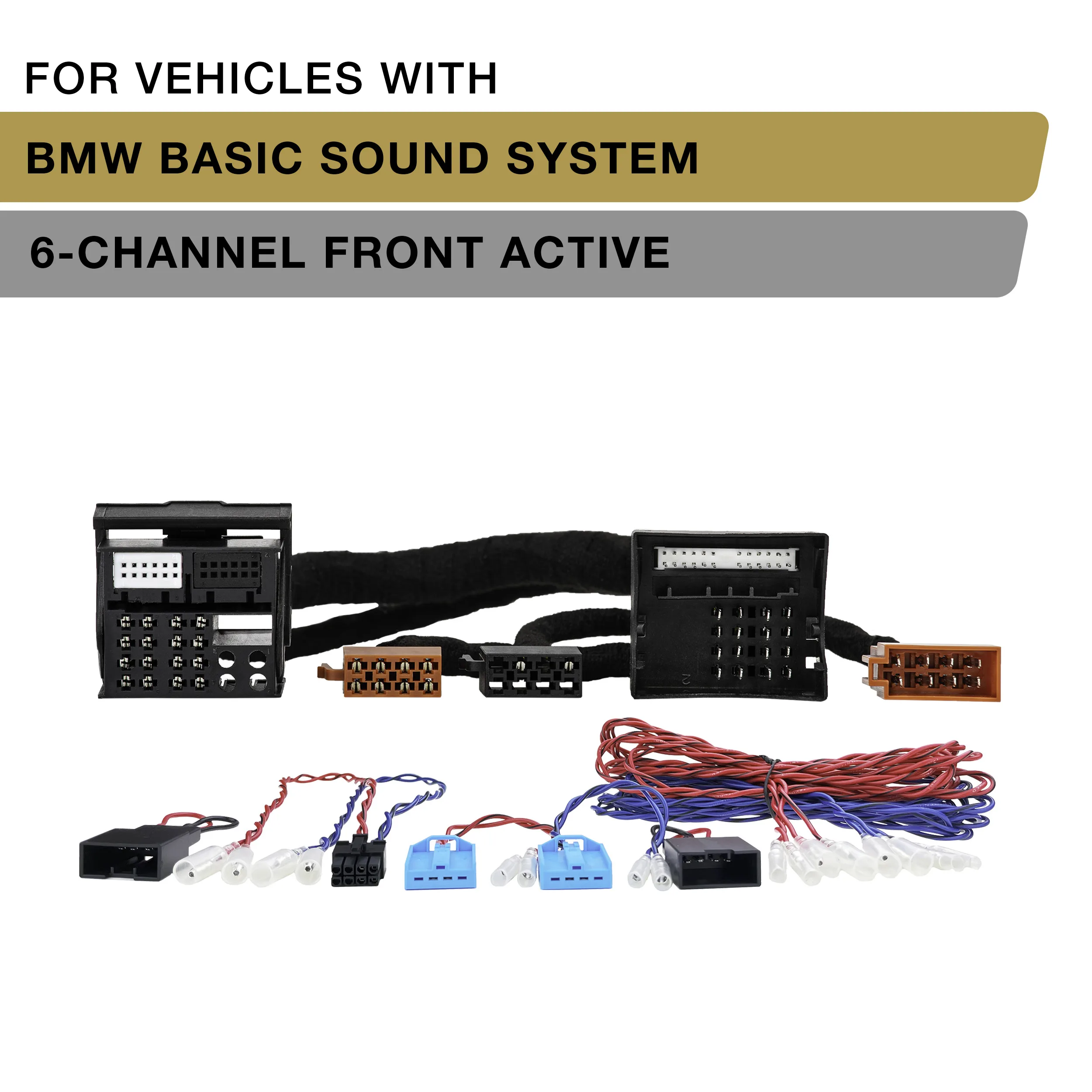 Phoenix Gold ZDT-BMW2 6CH Active Cable for BMW Basic Sound System - Rivonia Car Sound