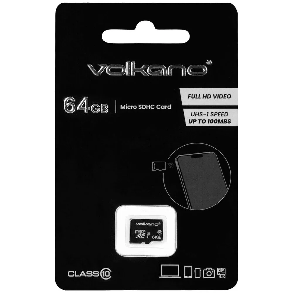 Volkano 64GB Micro SDHC Card - Rivonia Car Sound