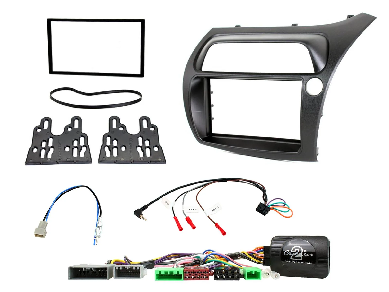 Connects2 CTKHD01 Honda Double DIN Installation Kit – Rivonia Car Sound