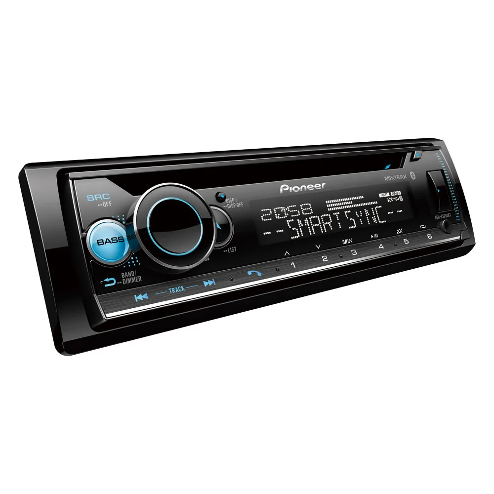 Pioneer DEH-S5250BT Single DIN CD Receiver – Rivonia Car Sound